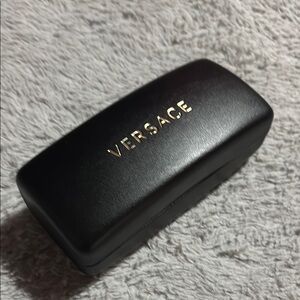 Versace Black Case with Gold Logo